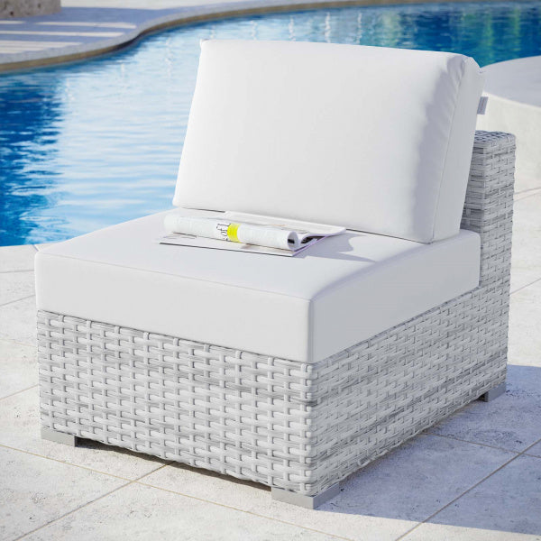 Convene Outdoor Patio Armless Chair by Modway