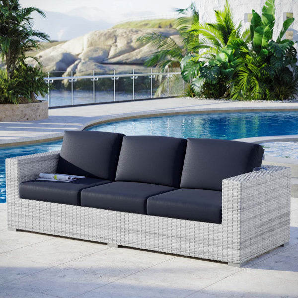 Convene Outdoor Patio Sofa by Modway