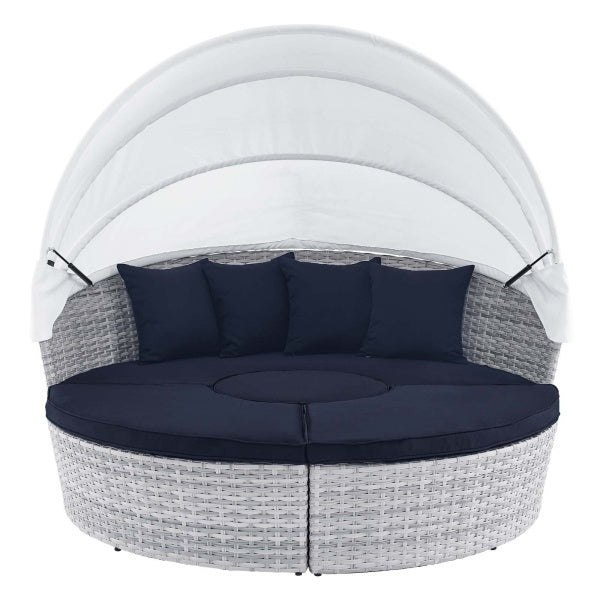 Scottsdale Canopy Outdoor Patio Daybed  Polyester by Modway