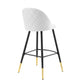 Cordial Performance Velvet Bar Stools - Set of 2 by Modway