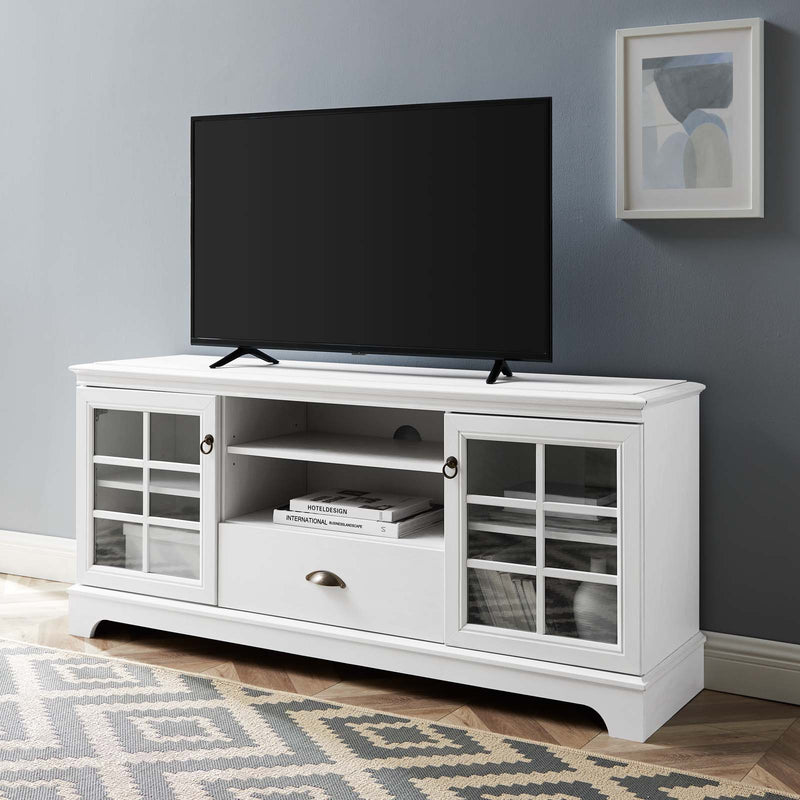 Pacific 59" TV Stand White by Modway