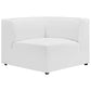 Mingle Vegan Leather Corner Chair by Modway