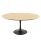 Lippa 60" Artificial Marble Dining Table By Modway