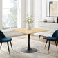 Lippa 40" Wood Square Dining Table By Modway