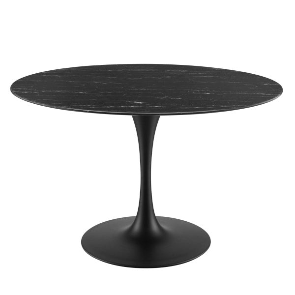 Lippa 47" Artificial Marble Dining Table By Modway