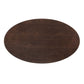 Lippa 60" Artificial Marble Oval Dining Table By Modway