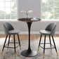 Lippa 28" Artificial Marble Bar Table By Modway