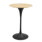 Lippa 28" Artificial Marble Bar Table By Modway