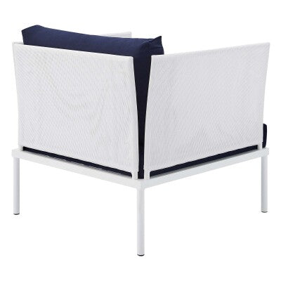 Harmony 7-Piece Sunbrella Outdoor Patio Aluminum Sectional Sofa Set| Polyester by Modway