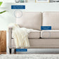 Ashton Upholstered Fabric Sofa By Modway