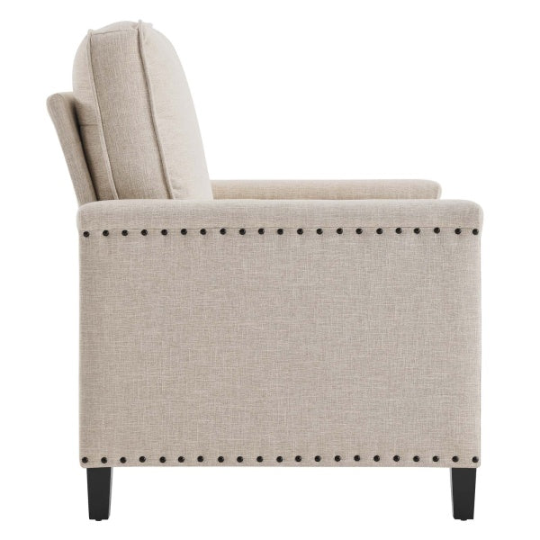 Ashton Upholstered Fabric Armchair By Modway
