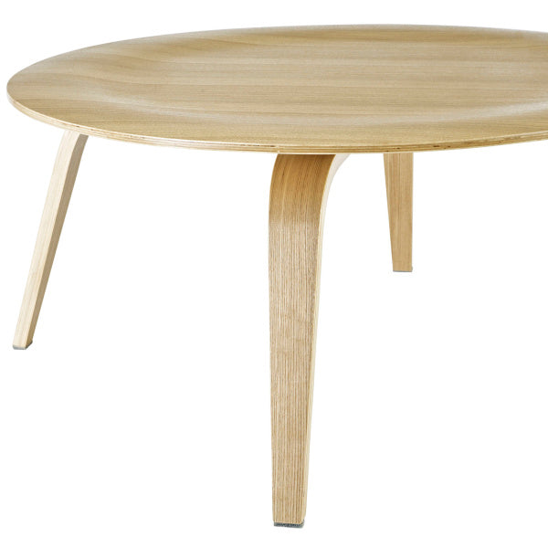 Plywood Coffee Table by Modway