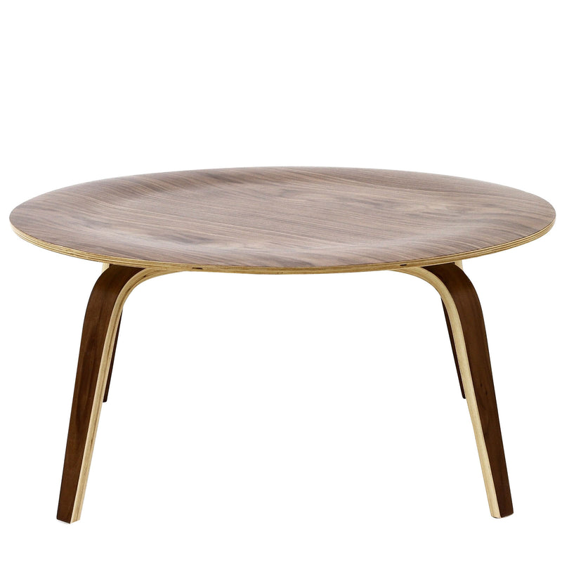 Plywood Coffee Table by Modway