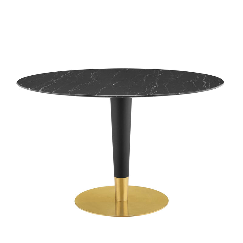 Zinque 47" Artificial Marble Dining Table By Modway
