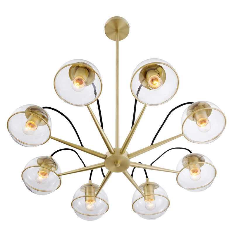 Hanna 8-Light Chandelier by Modway