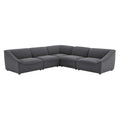 Comprise 5-Piece Sectional Sofa | Polyester by Modway