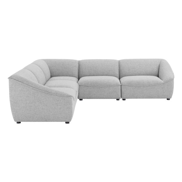 Comprise 5-Piece Sectional Sofa | Polyester by Modway