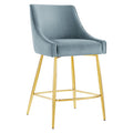 Discern Performance Velvet Counter Stool by Modway