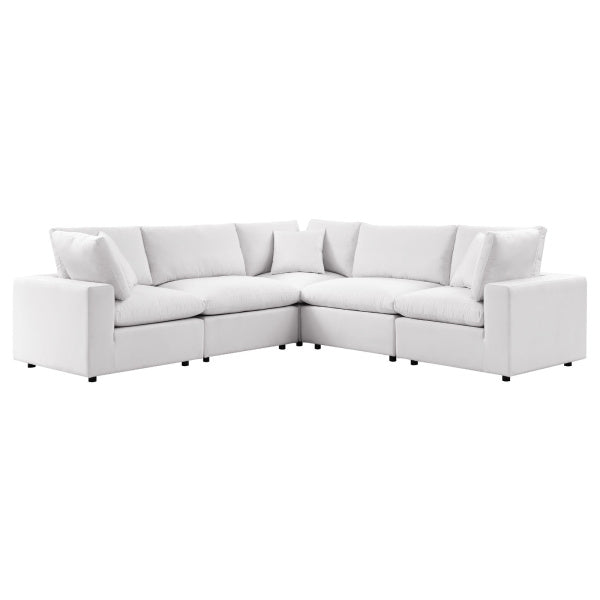 Commix 5-Piece Outdoor Patio Sectional Sofa by Modway