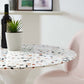 Lippa 28" Round Terrazzo Bar Table By Modway