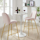 Lippa 28" Round Terrazzo Bar Table By Modway