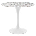 Lippa 36" Round Terrazzo Dining Table By Modway