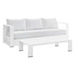 Tahoe Outdoor Patio Powder-Coated Aluminum 2-Piece Set