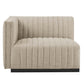 Conjure Channel Tufted Upholstered Fabric 4-Piece Sofa By Modway