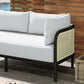 Hanalei Outdoor Patio 4-Piece Sectional