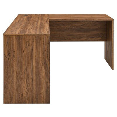 Transmit Wood Desk and File Cabinet Set