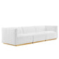 Conjure Channel Tufted Performance Velvet Sofa By Modway