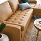 Valour 98" Leather Sectional Sofa