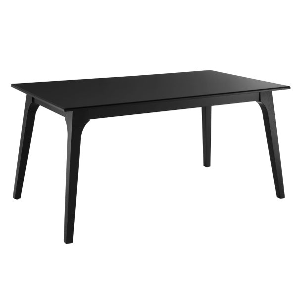 Juxtapose 63" Dining Table in Black Black By Modway