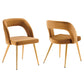 Marciano Performance Velvet Dining Chair Set of 2 By Modway