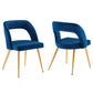 Marciano Performance Velvet Dining Chair Set of 2 By Modway
