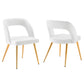Marciano Performance Velvet Dining Chair Set of 2 By Modway