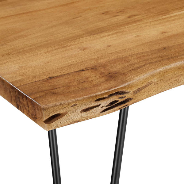 Ardor 60" Live Edge Acacia Wood Dining Table By Modway