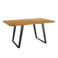 Viggo 60" Live Edge Acacia Wood Dining Table By Modway
