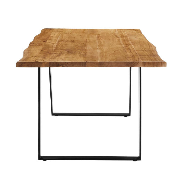Viggo 60" Live Edge Acacia Wood Dining Table By Modway