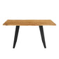 Viggo 60" Live Edge Acacia Wood Dining Table By Modway
