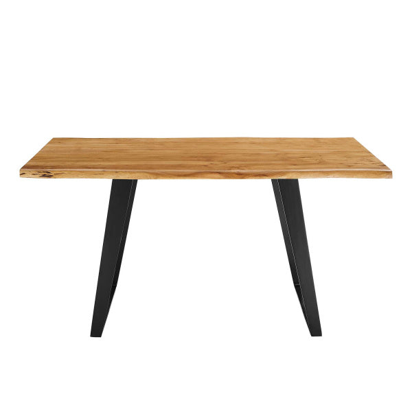 Viggo 60" Live Edge Acacia Wood Dining Table By Modway