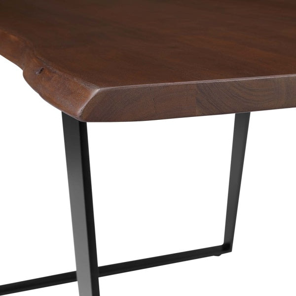 Astound 60" Live Edge Acacia Wood Dining Table By Modway