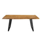 Viggo 74" Live Edge Acacia Wood Dining Table By Modway