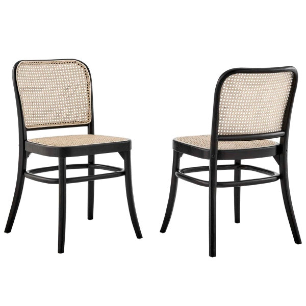 Winona Wood Dining Side Chair Set of 2 By Modway