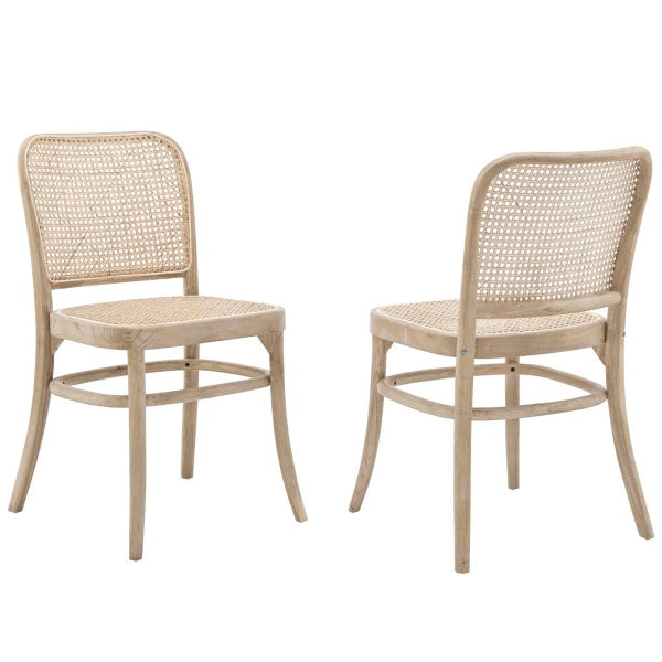 Winona Wood Dining Side Chair Set of 2 By Modway