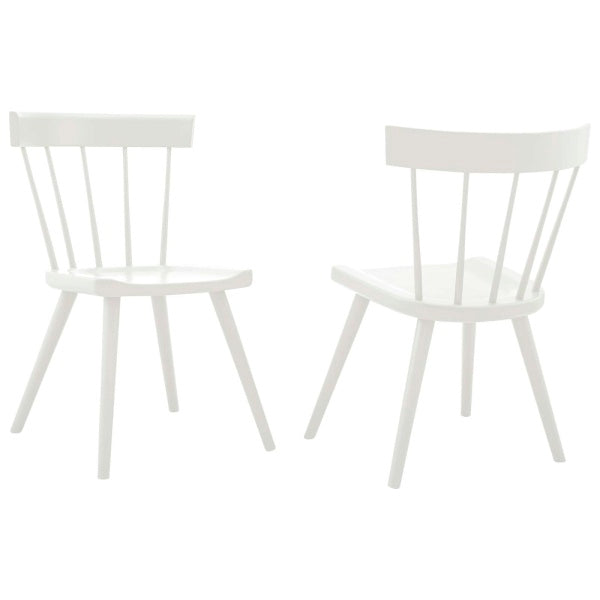 Sutter Wood Dining Side Chair Set of 2 By Modway