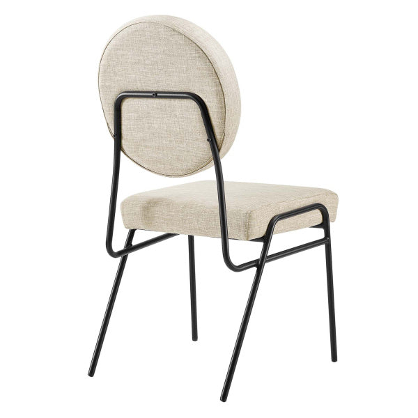 Craft Upholstered Fabric Dining Side Chairs By Modway