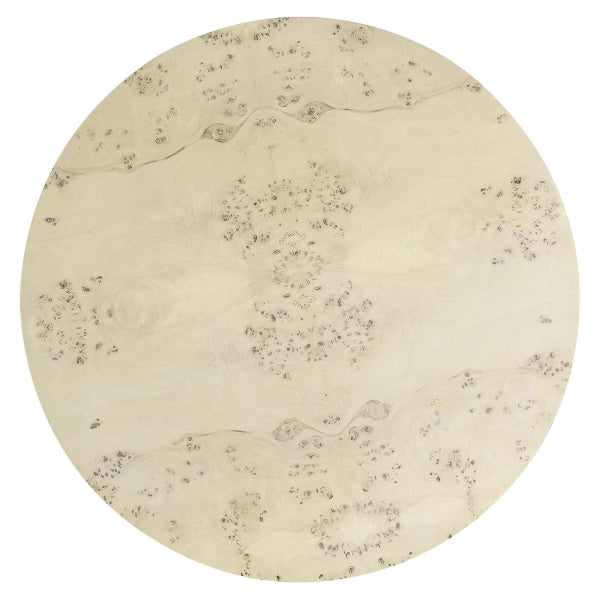 Cosmos 35" Round Burl Wood Coffee Table By Modway