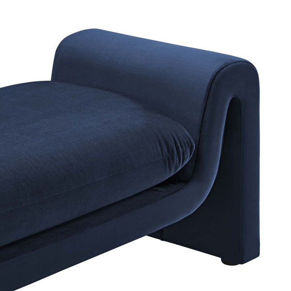 Waverly Performance Velvet Bench By Modway