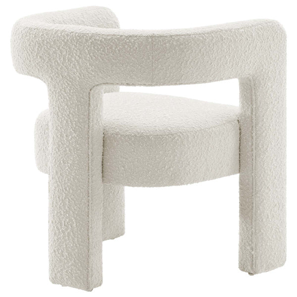 Kayla Boucle Upholstered Armchair By Modway